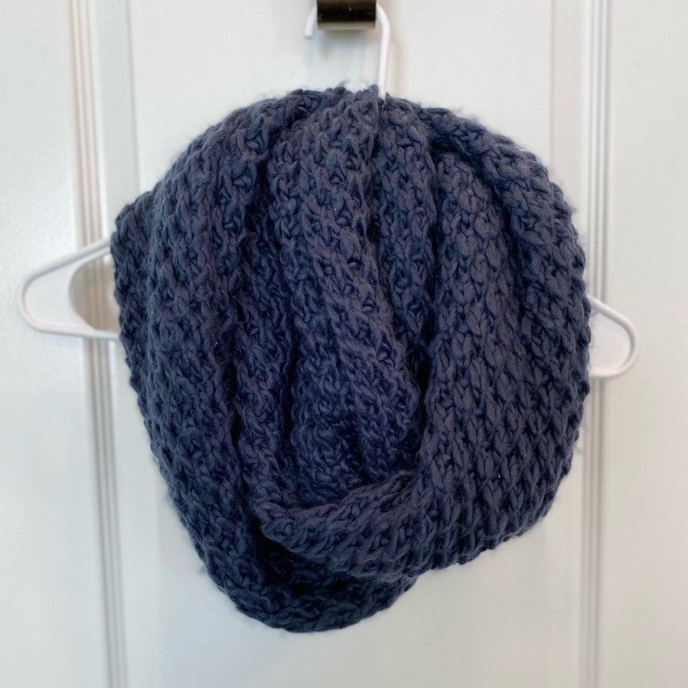 Navy Infinity Scarf